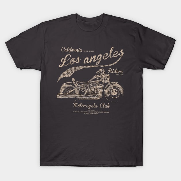 california los angeles riders T-Shirt by hayr pictures